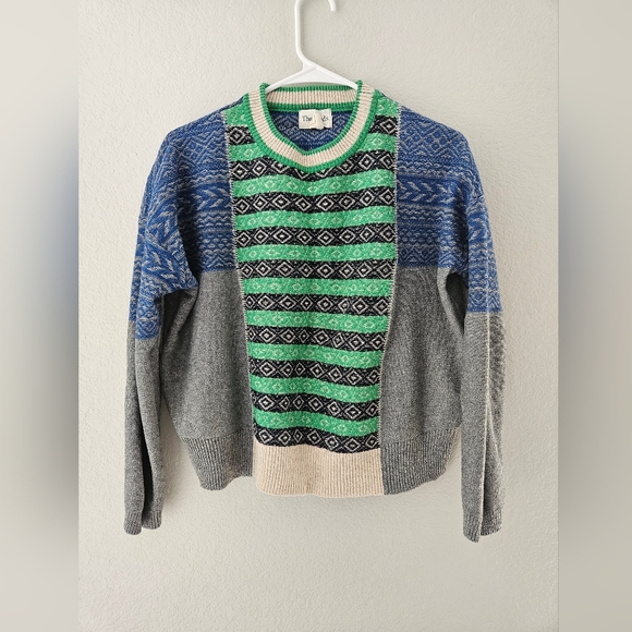 The Reeds x J.Crew Multicolor Fair Isle Sweater - Size M - Picture 2 of 7
